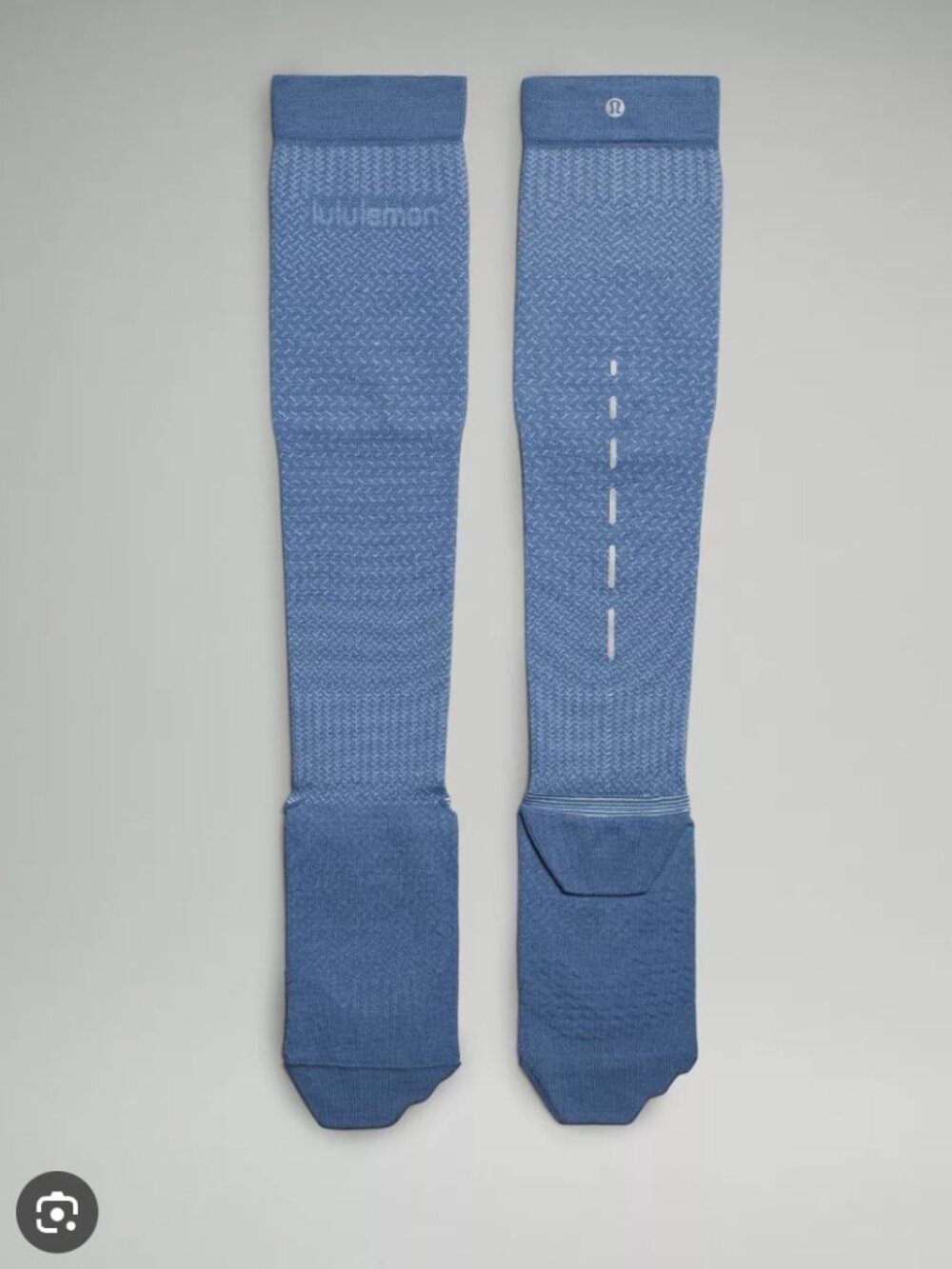 SET OF 2: Lululemon MicroPillow Compression Knee-High Running Socks SZ Large